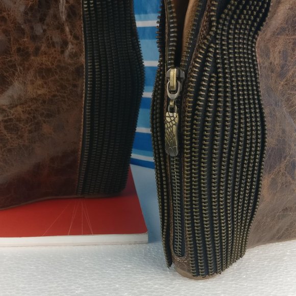 Jeffrey Campbell Brown Leather Ankle Boots - Picture 10 of 14